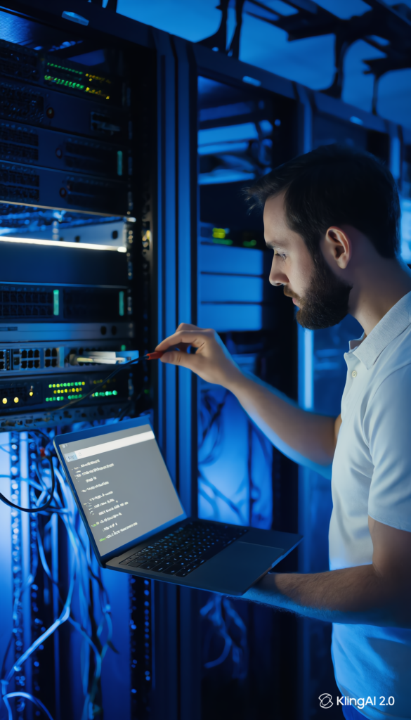 engineer check serial port connections