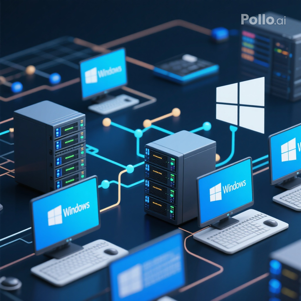 Terminal emulator managing servers